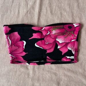 Pink Flower Bandeau